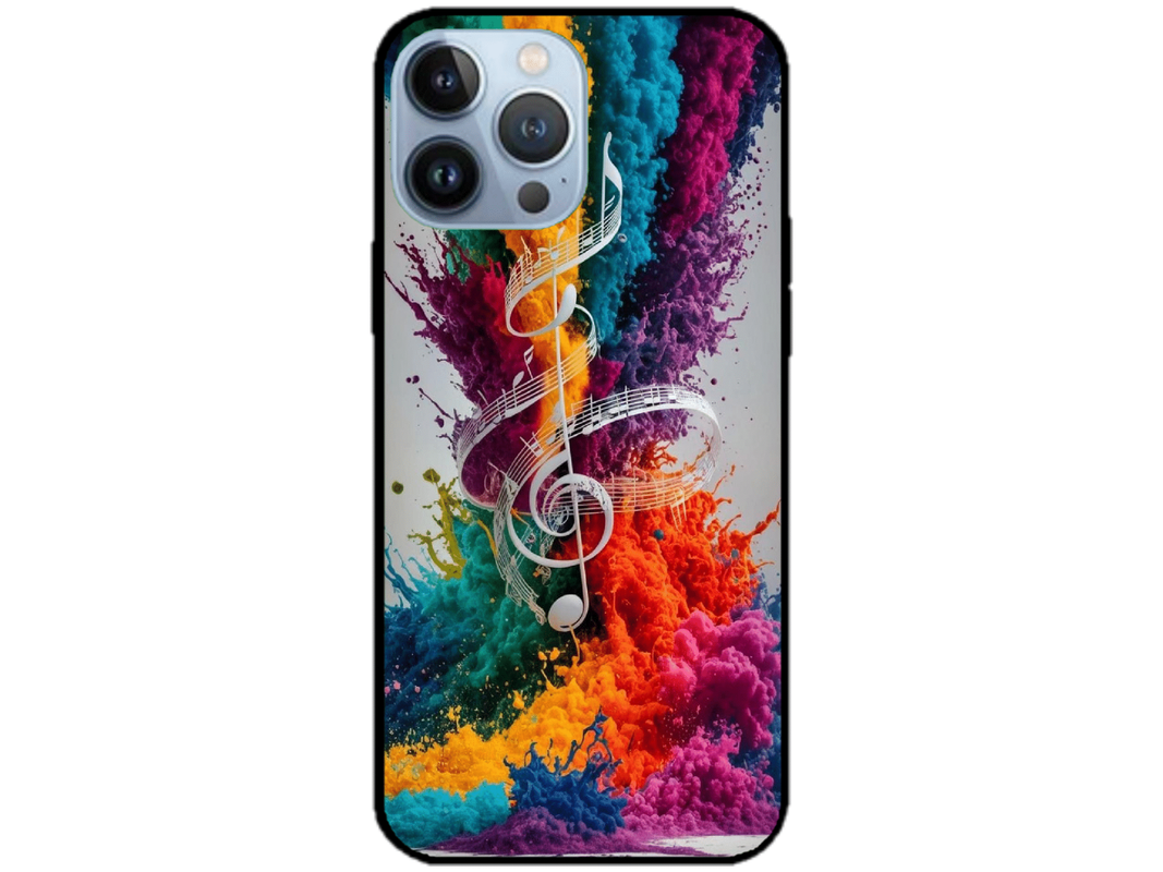 Skin Music Explosion, compatibil cu Apple iPhone 14 Pro Max, M0087