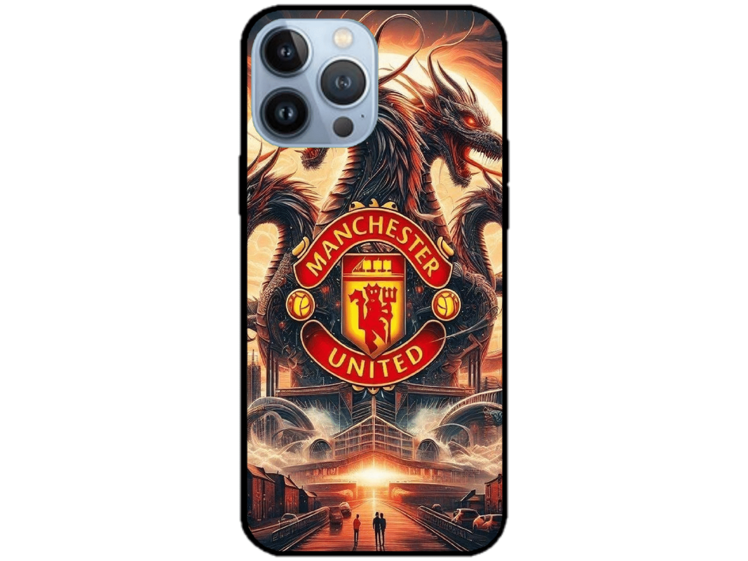 Skin Manchester United 1, compatibil cu Apple iPhone 14 Pro Max, M0096