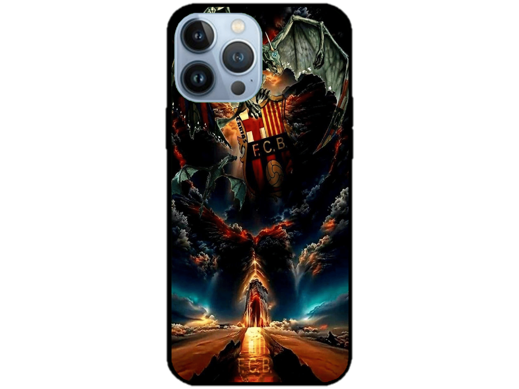 Skin FC Barcelona 2, compatibil cu Apple iPhone 14 Pro, M0121