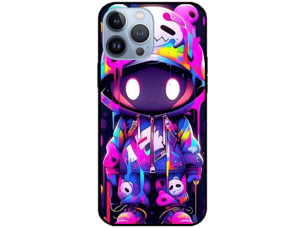 Skin Little Dude 1, compatibil cu Apple iPhone 14 Pro, M0174
