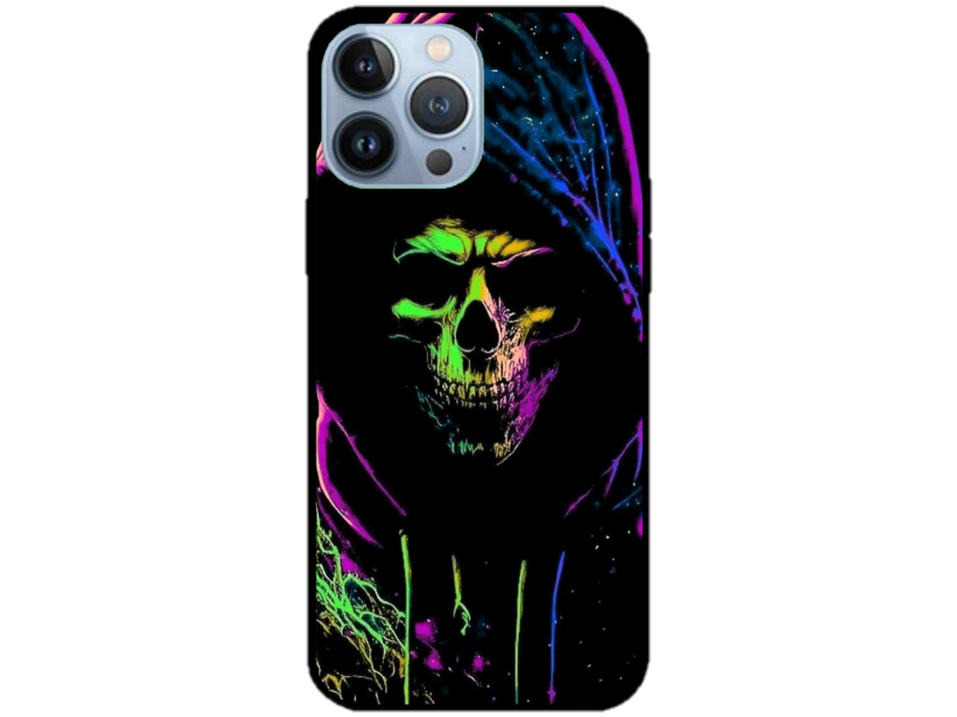 Skin Rebel Skull, compatibil cu Apple iPhone 14 Pro Max, M0233
