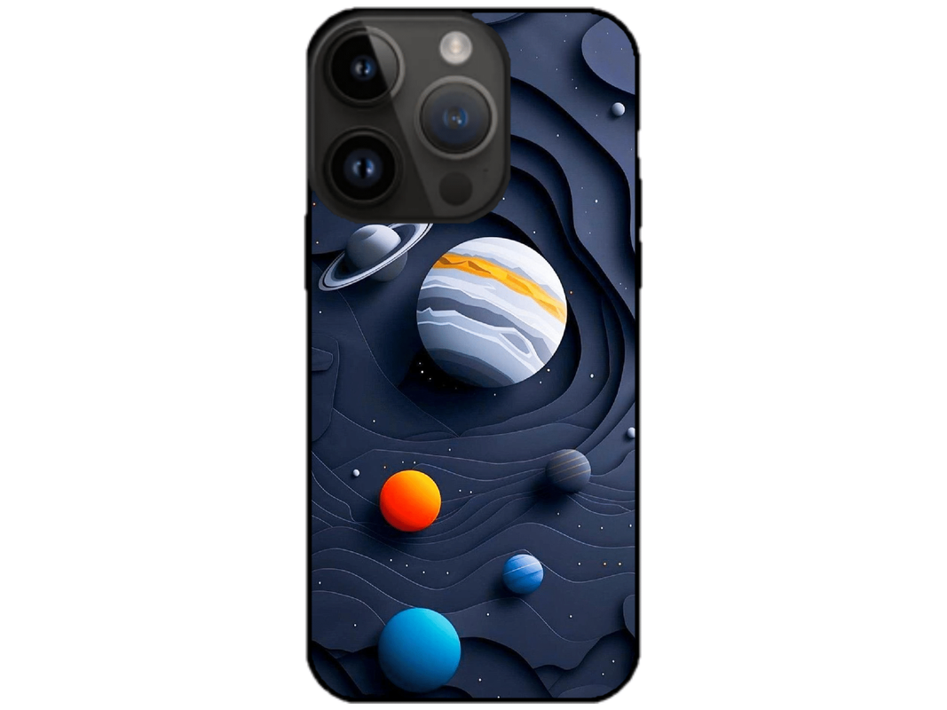 Skin Cosmos, compatibil cu Apple iPhone 15 Pro, M0022