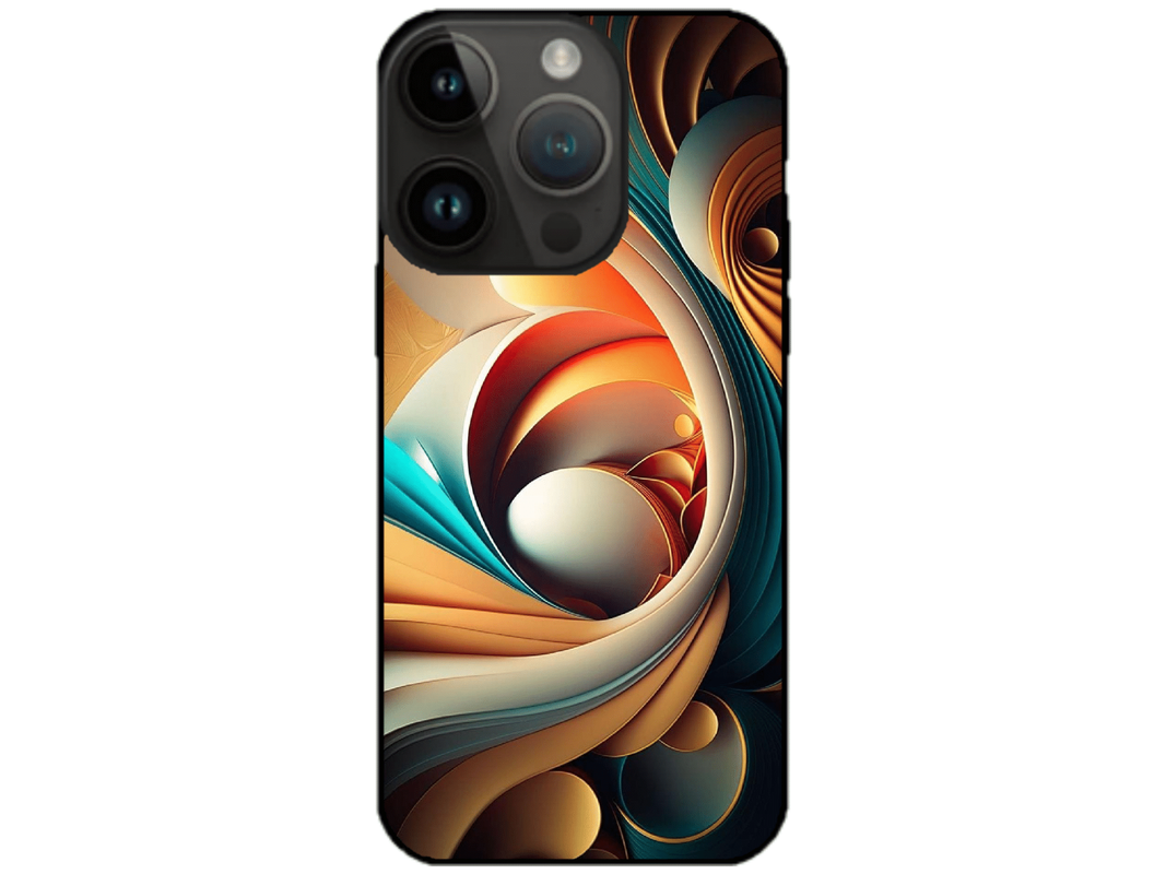Skin Abstract, compatibil cu Apple iPhone 15 Pro, M0041