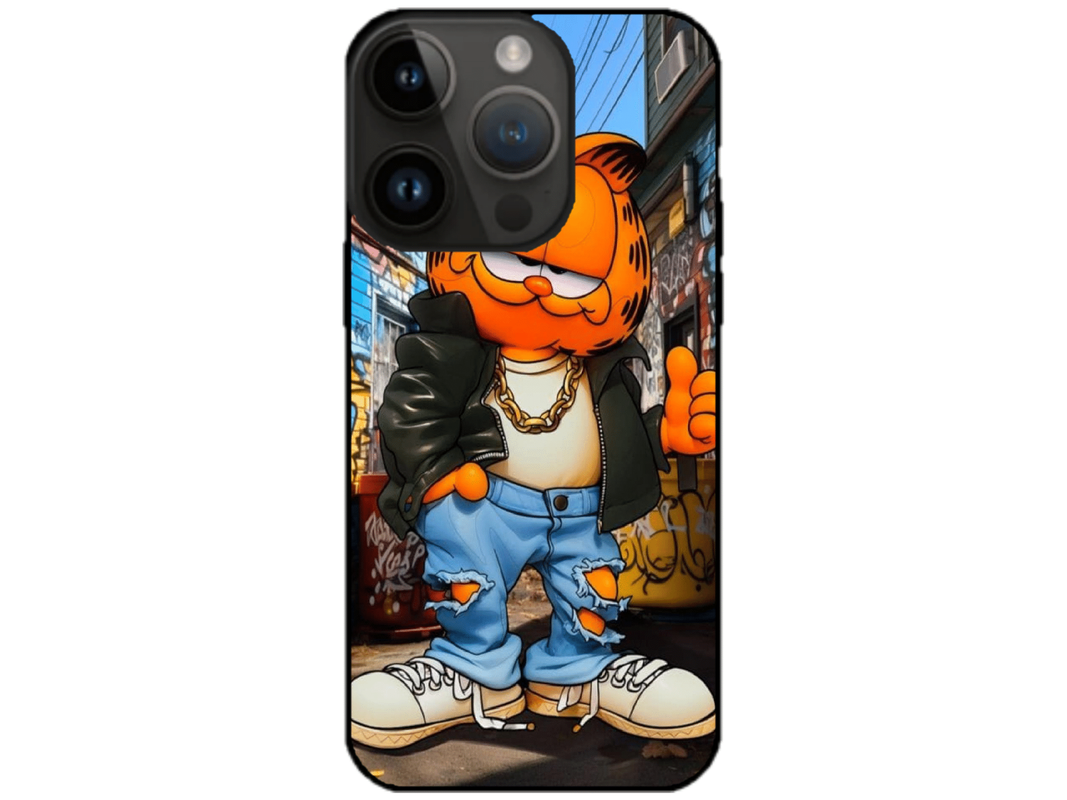 Skin Cool Garfield, compatibil cu Apple iPhone 15 Pro Max, M0142