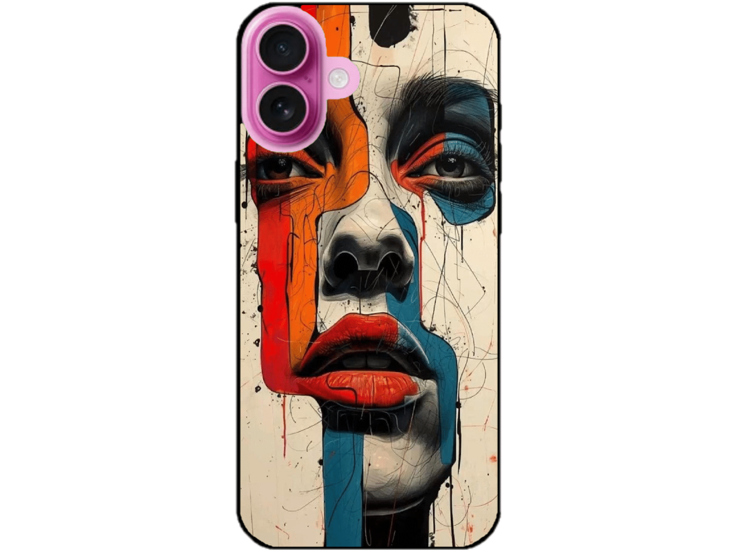 Skin Facepaint, compatibil cu Apple iPhone 16, M0012