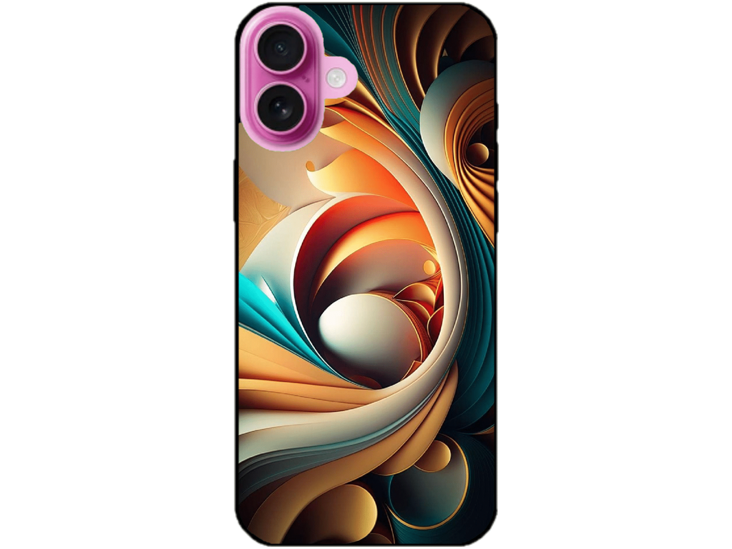 Skin Abstract, compatibil cu Apple iPhone 16 Plus, M0041
