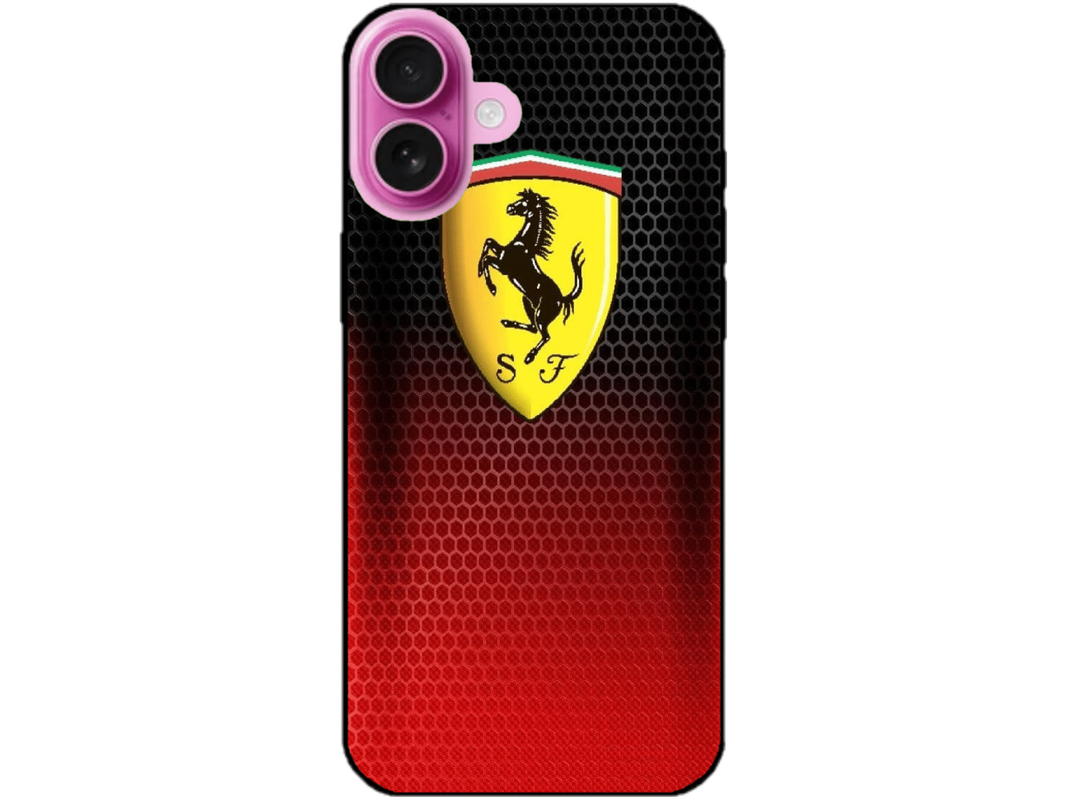 Skin Ferrari, compatibil cu Apple iPhone 16 Plus, M0110