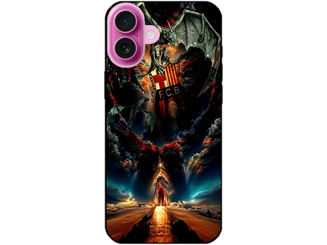 Skin FC Barcelona 2, compatibil cu Apple iPhone 16 Plus, M0121