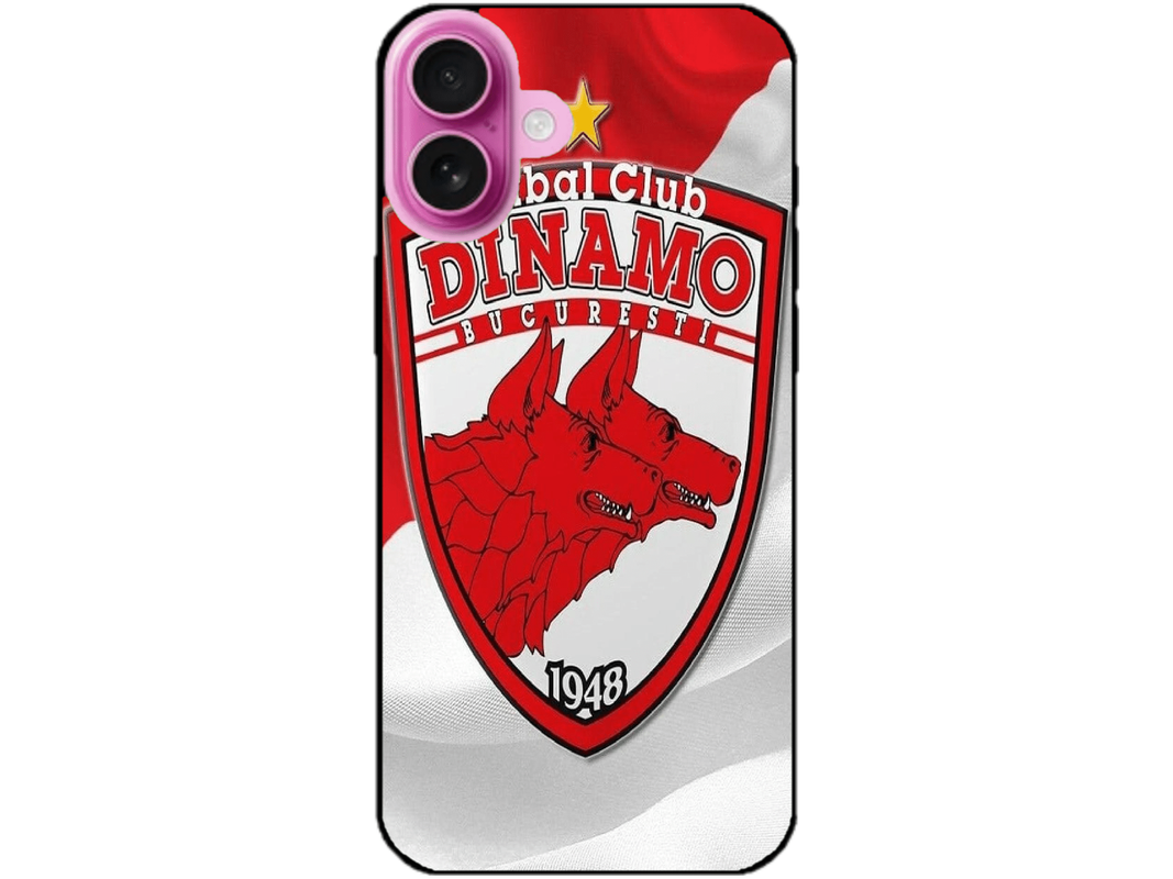 Skin FC Dinamo, compatibil cu Apple iPhone 16 Plus, M0123