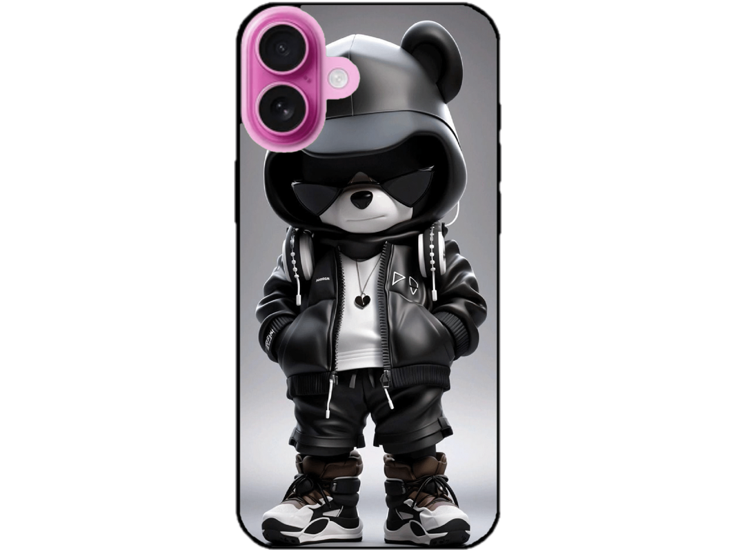 Skin Cool Bear 1, compatibil cu Apple iPhone 16 Plus, M0129