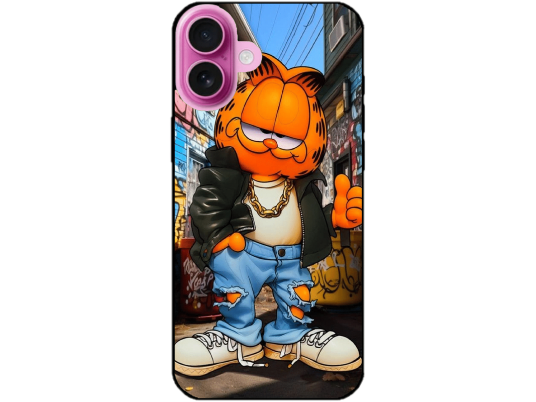 Skin Cool Garfield, compatibil cu Apple iPhone 16 Plus, M0142