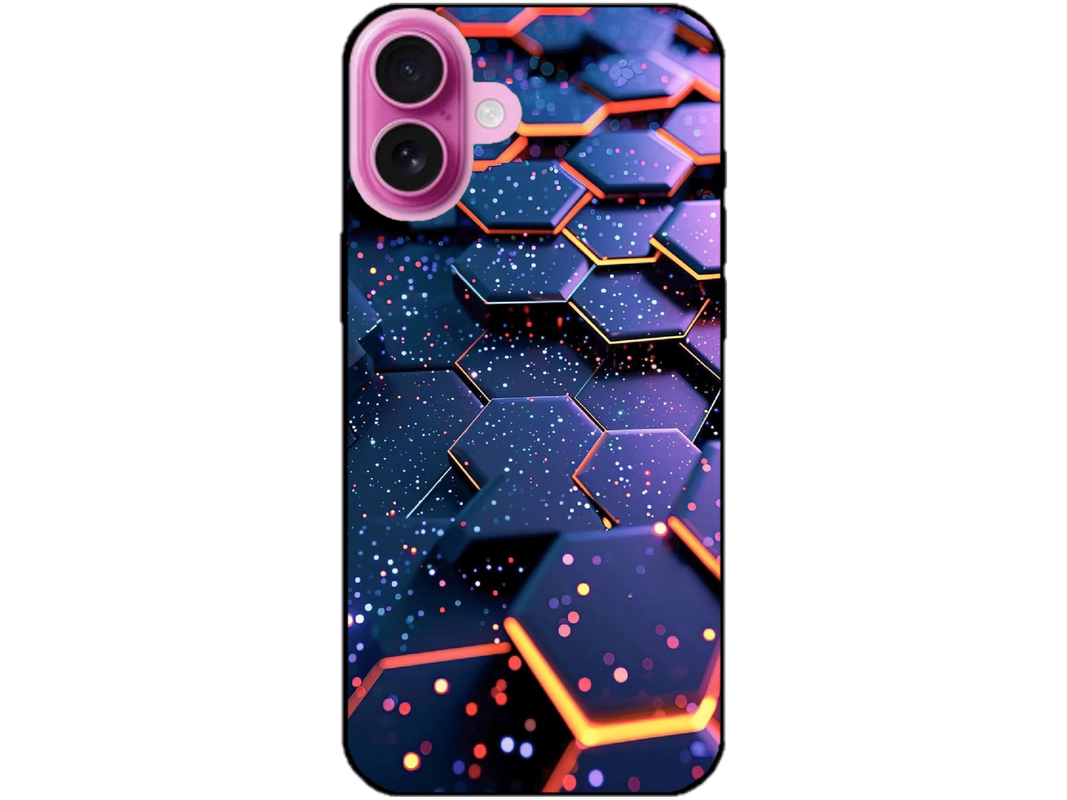 Skin Hexagons 1, compatibil cu Apple iPhone 16, M0209