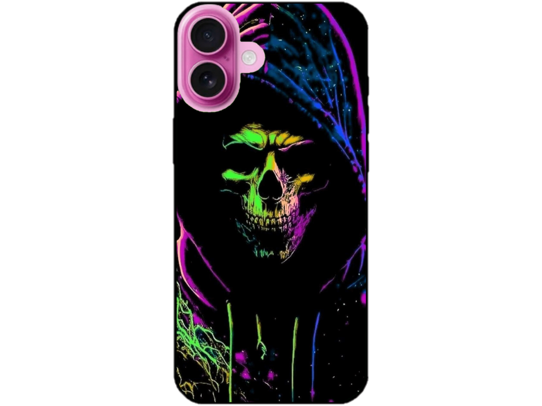 Skin Rebel Skull, compatibil cu Apple iPhone 16 Plus, M0233