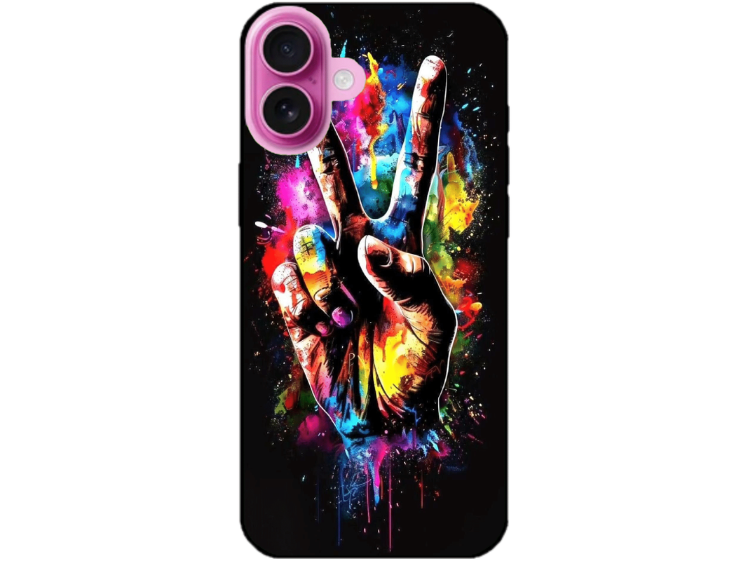 Skin Peace, compatibil cu Apple iPhone 16, M0241