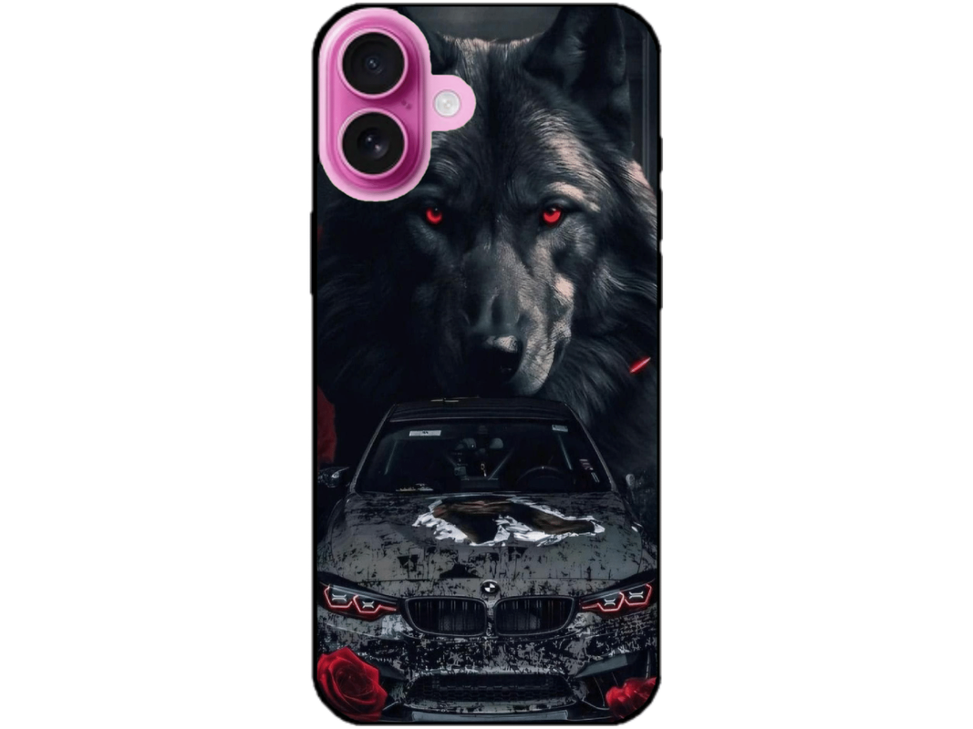 Skin Wolf, compatibil cu Apple iPhone 16, M0245