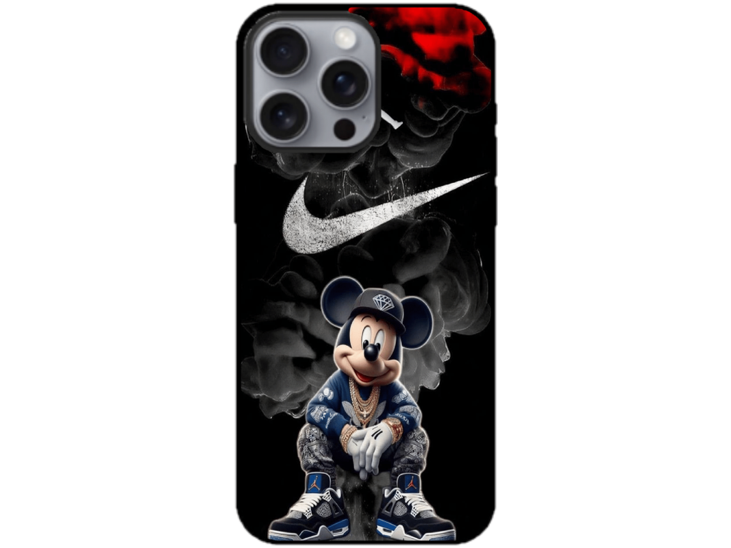 Skin Mouse Jordan, compatibil cu Apple iPhone 16 Pro, M0049