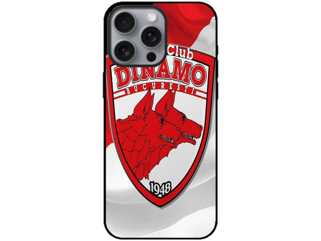 Skin FC Dinamo, compatibil cu Apple iPhone 16 Pro, M0123