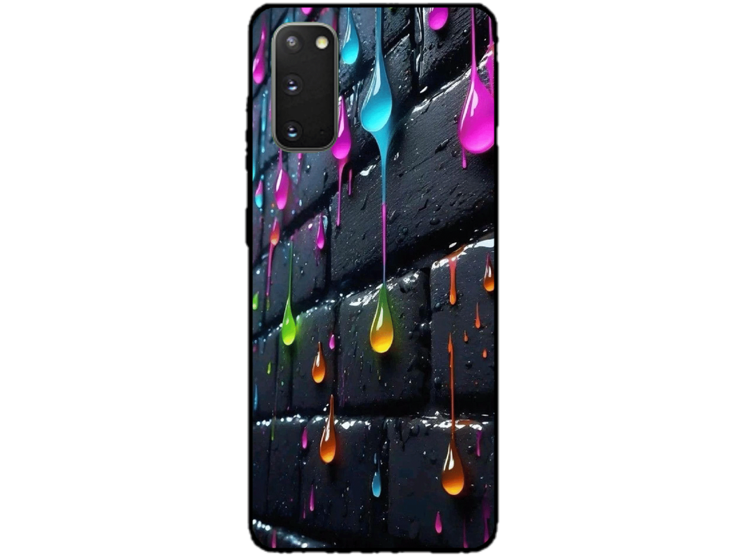 Skin Rainbow Drops 3, compatibil cu Samsung Galaxy S20 5G, M0034
