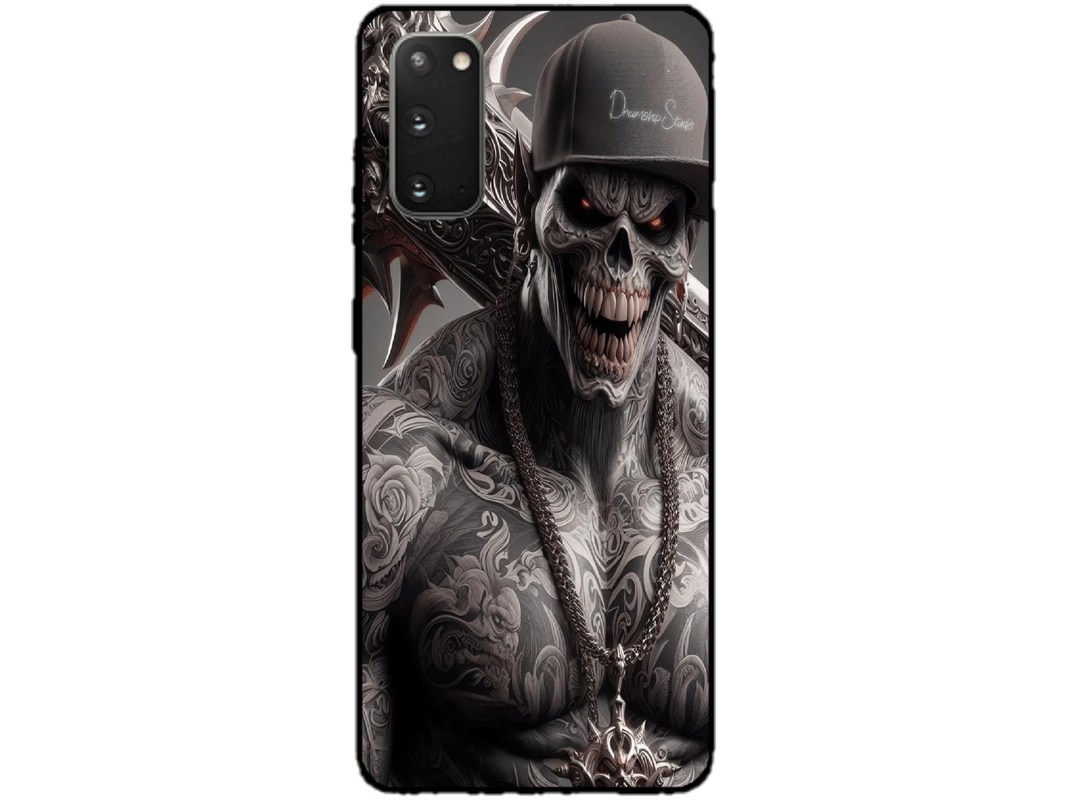 Skin Skullman, compatibil cu Samsung Galaxy S20, M0146