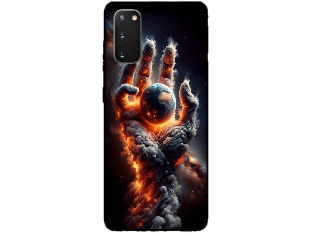 Skin Hand of Earth, compatibil cu Samsung Galaxy S20 5G, M0212