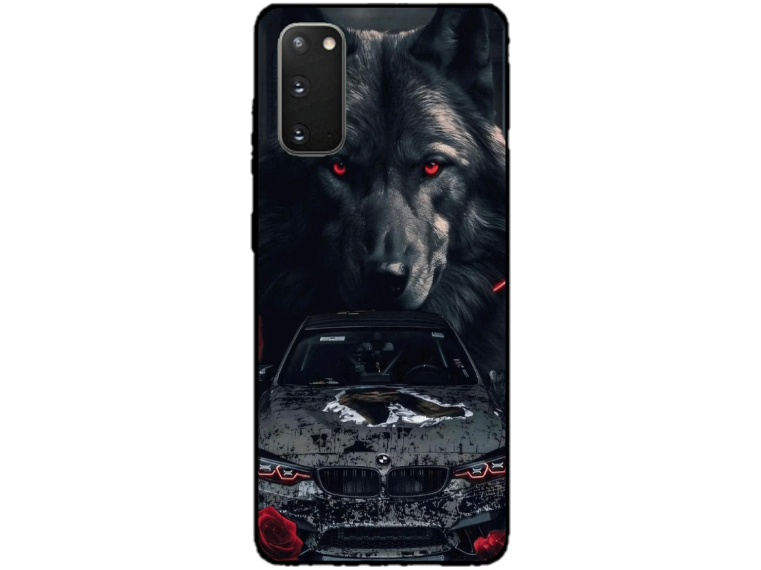 Skin Wolf, compatibil cu Samsung Galaxy S20, M0245