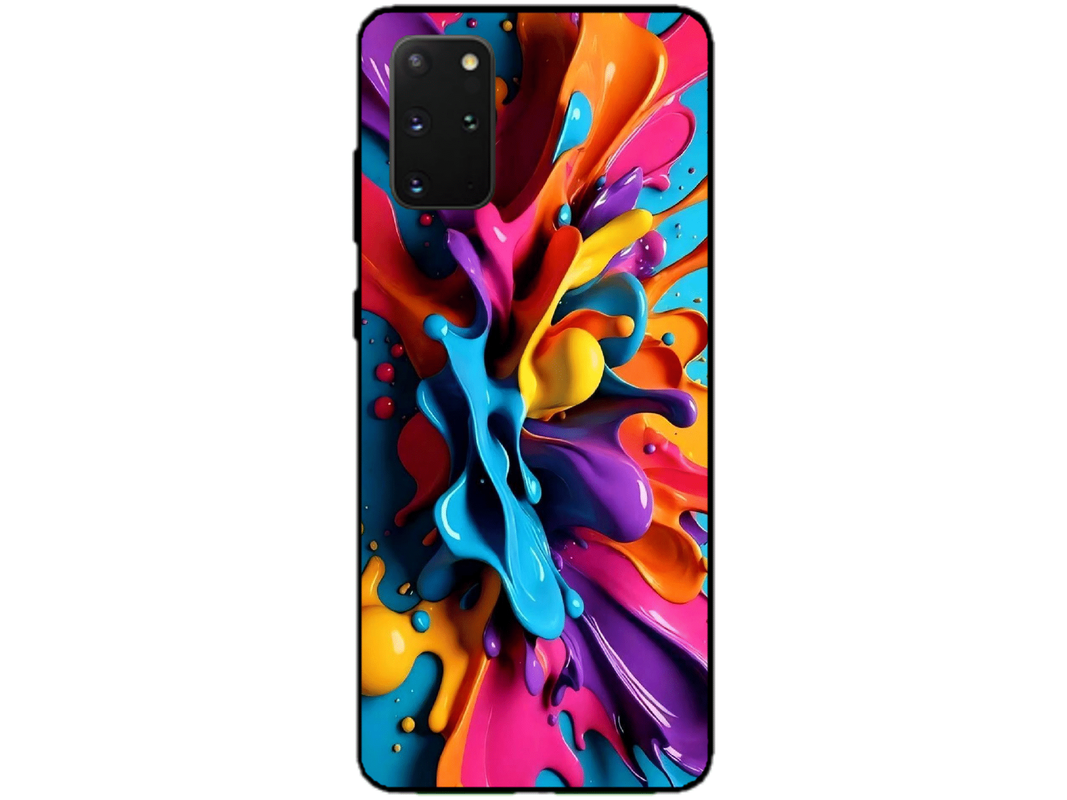 Skin Rainbow Drops 2, compatibil cu Samsung Galaxy S20 Plus 5G, M0030