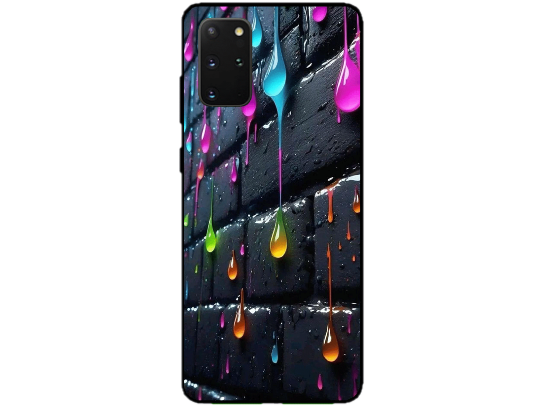 Skin Rainbow Drops 3, compatibil cu Samsung Galaxy S20 Plus, M0034
