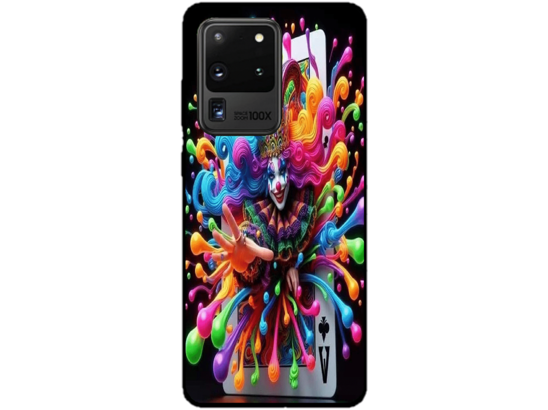 Skin Joker Card, compatibil cu Samsung Galaxy S20 Ultra 5G, M0176