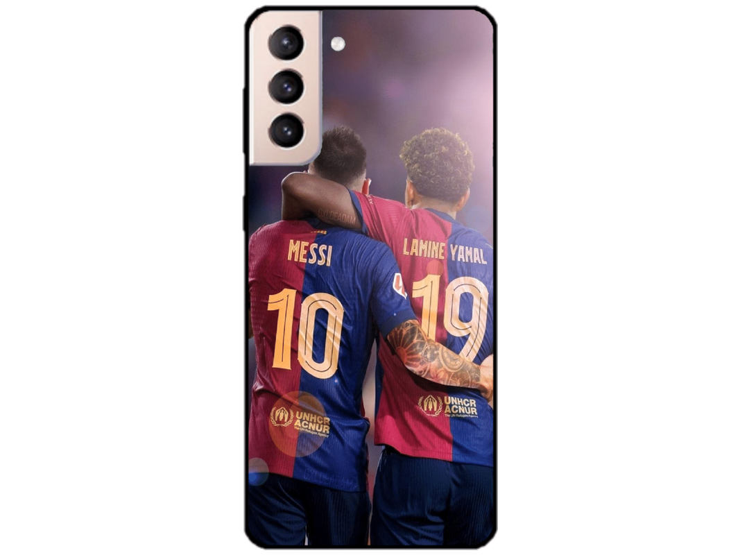 Skin Messi si Yamal, compatibil cu Samsung Galaxy S21 Plus 5G, M0074
