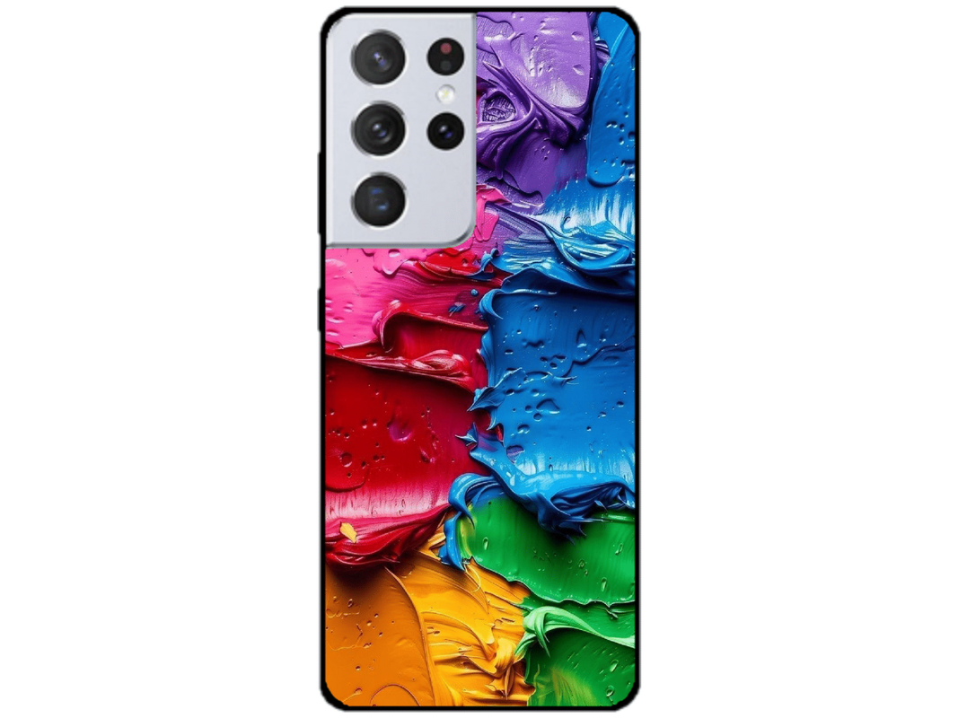 Skin Paint Brushes, compatibil cu Samsung Galaxy S21 Ultra 5G, M0021