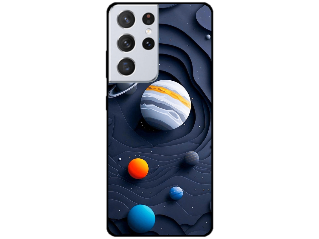 Skin Cosmos, compatibil cu Samsung Galaxy S21 Ultra 5G, M0022