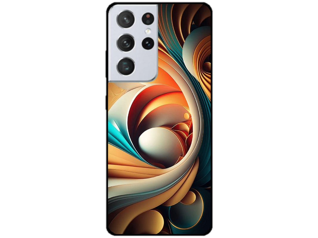 Skin Abstract, compatibil cu Samsung Galaxy S21 Ultra 5G, M0041