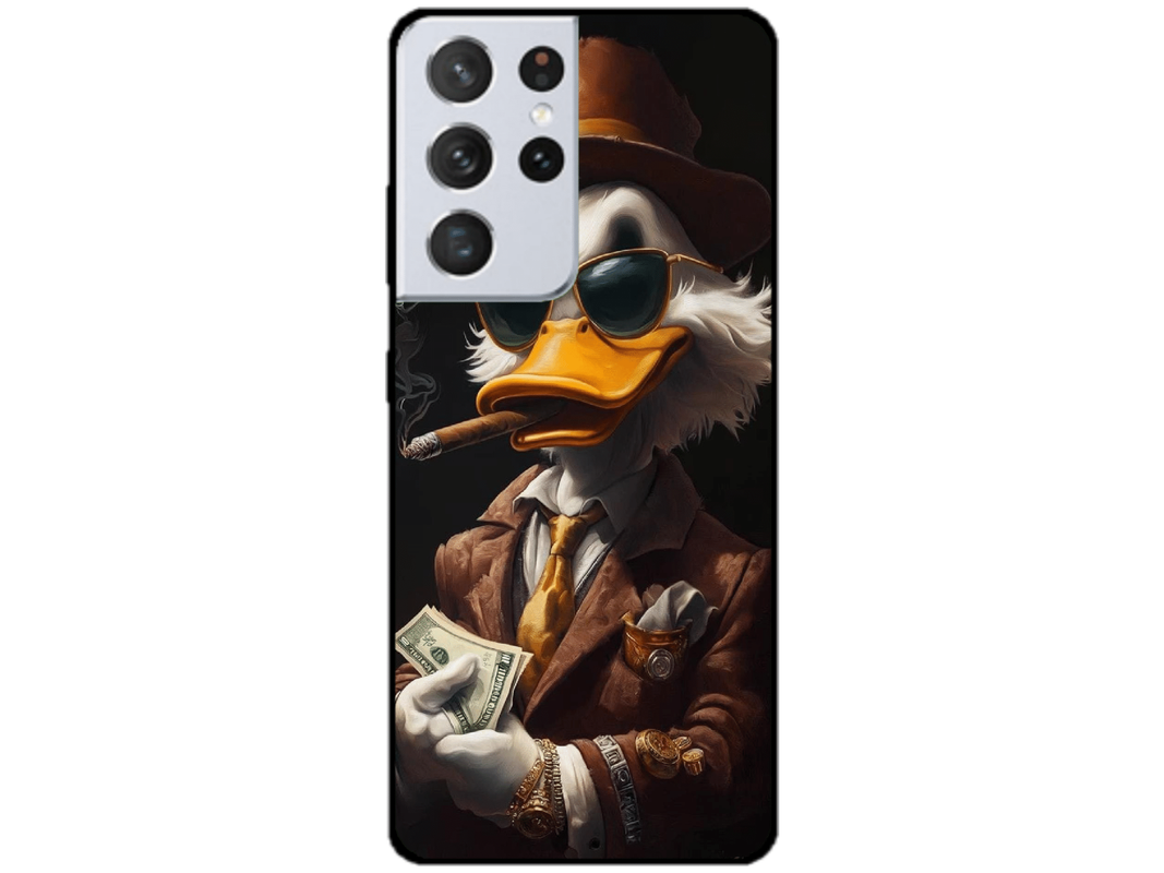 Skin Cool Duck, compatibil cu Samsung Galaxy S21 Ultra 5G, M0080