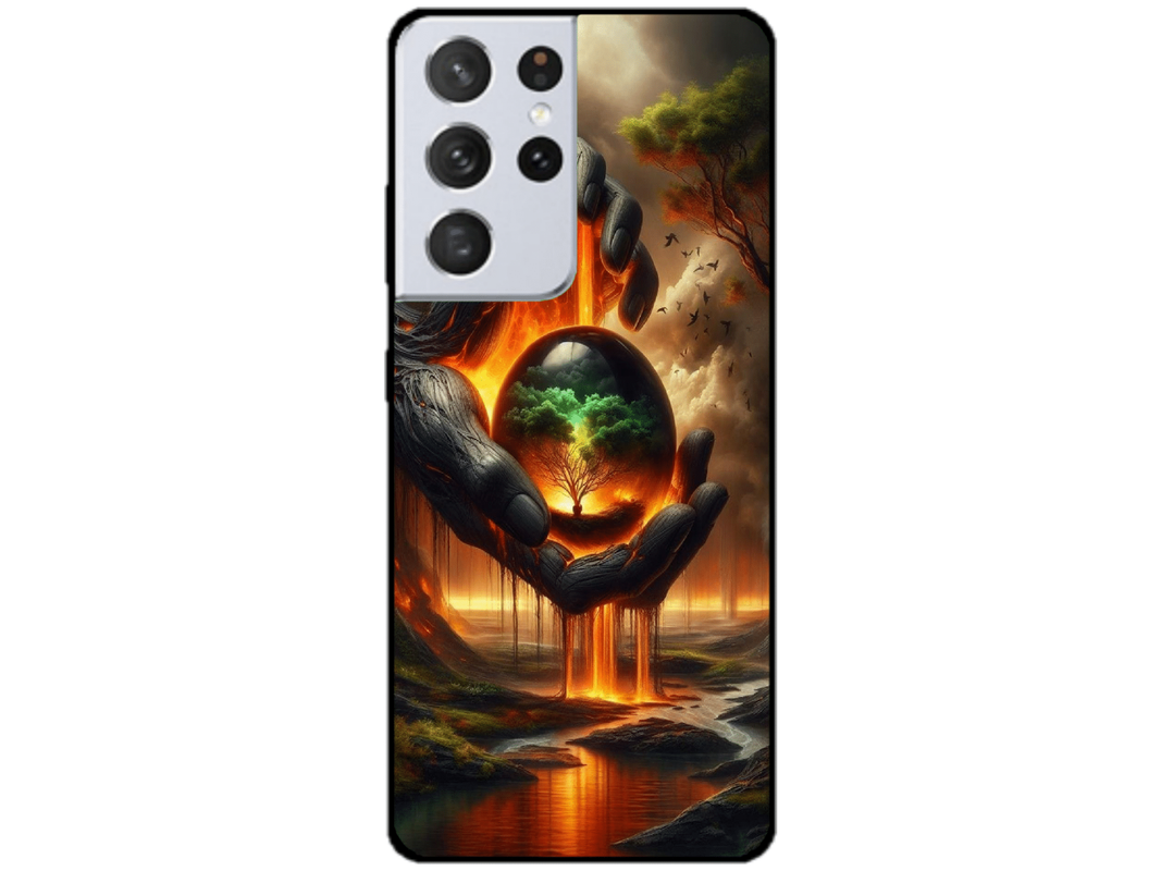 Skin Earth, compatibil cu Samsung Galaxy S21 Ultra 5G, M0153