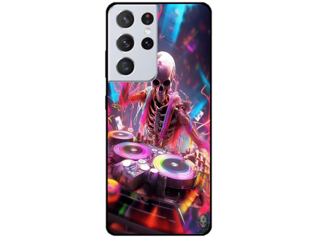 Skin DJ Bones, compatibil cu Samsung Galaxy S21 Ultra 5G, M0163