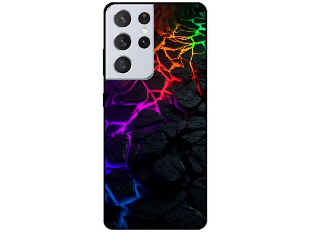 Skin Cracks 3, compatibil cu Samsung Galaxy S21 Ultra 5G, M0227