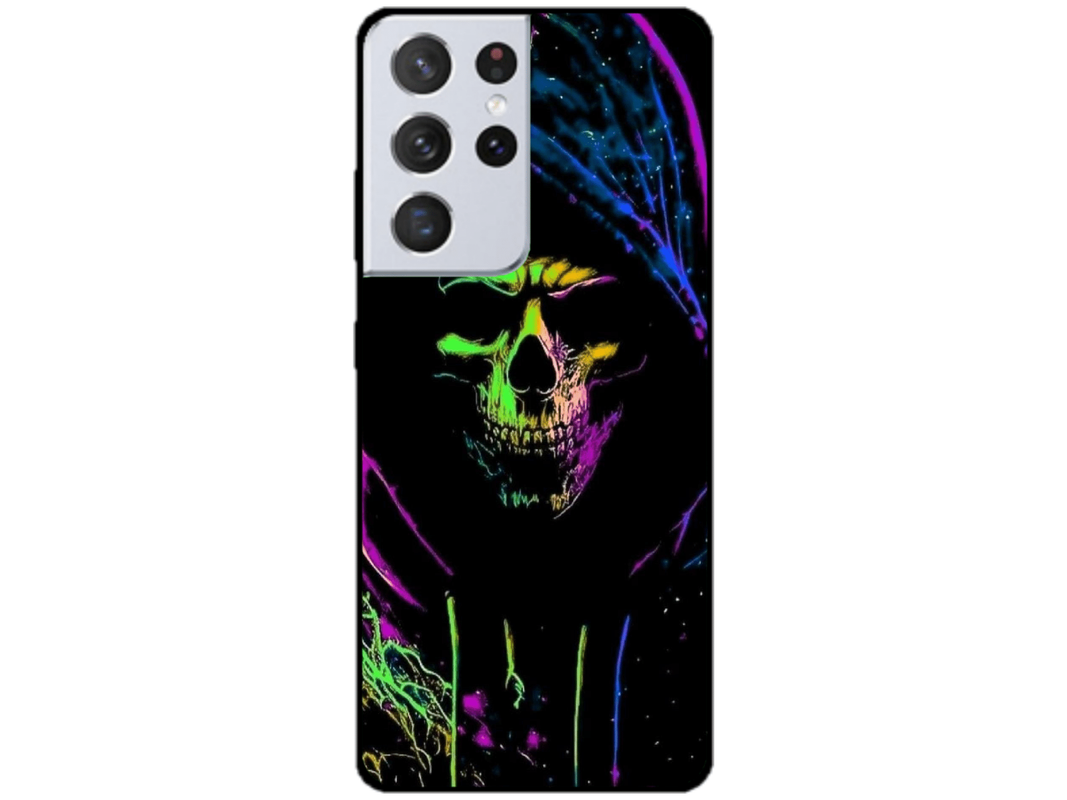 Skin Rebel Skull, compatibil cu Samsung Galaxy S21 Ultra 5G, M0233