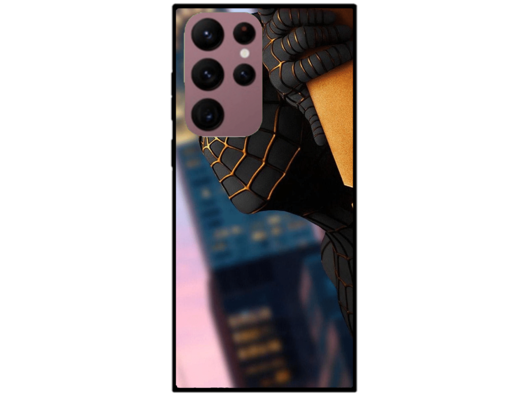 Skin Spider-man 1, compatibil cu Samsung Galaxy S22 Ultra 5G, M0004
