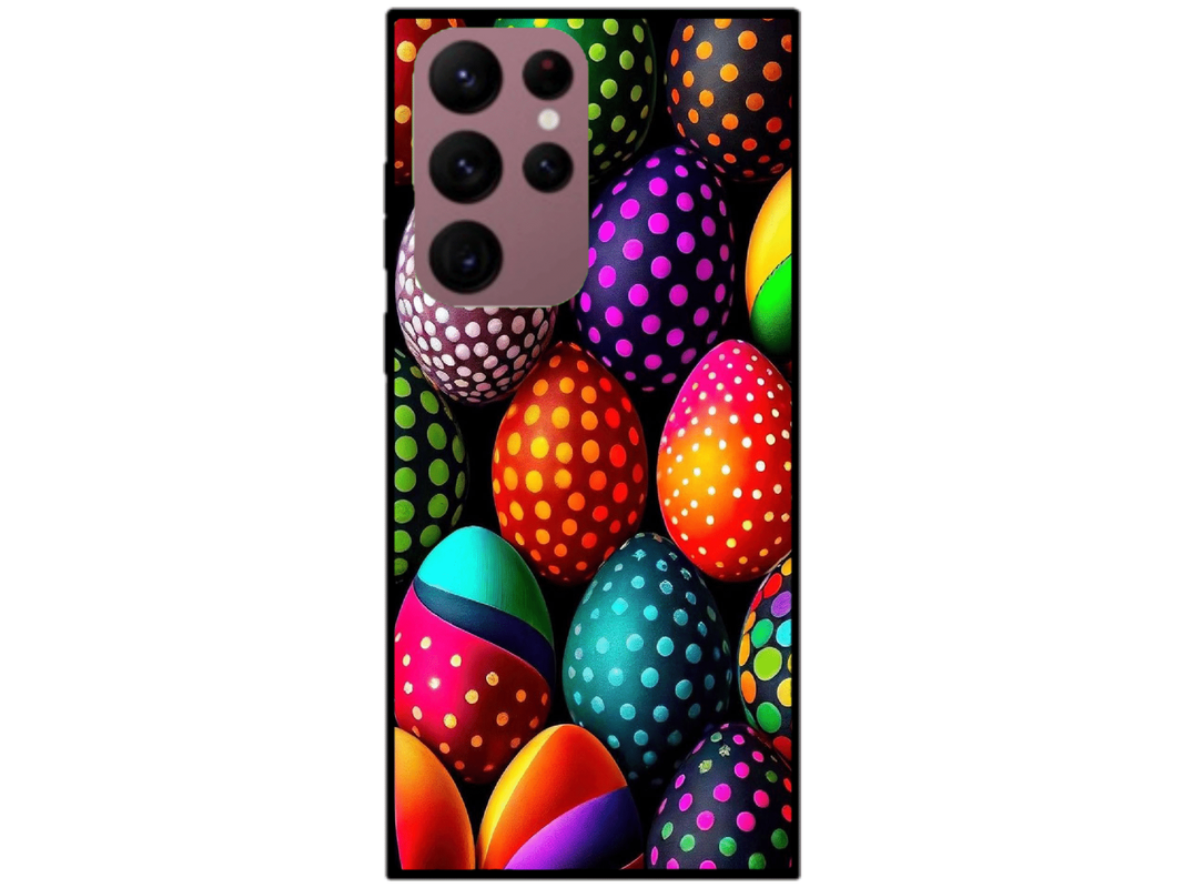 Skin Easter Egg, compatibil cu Samsung Galaxy S22 Ultra 5G, M0006