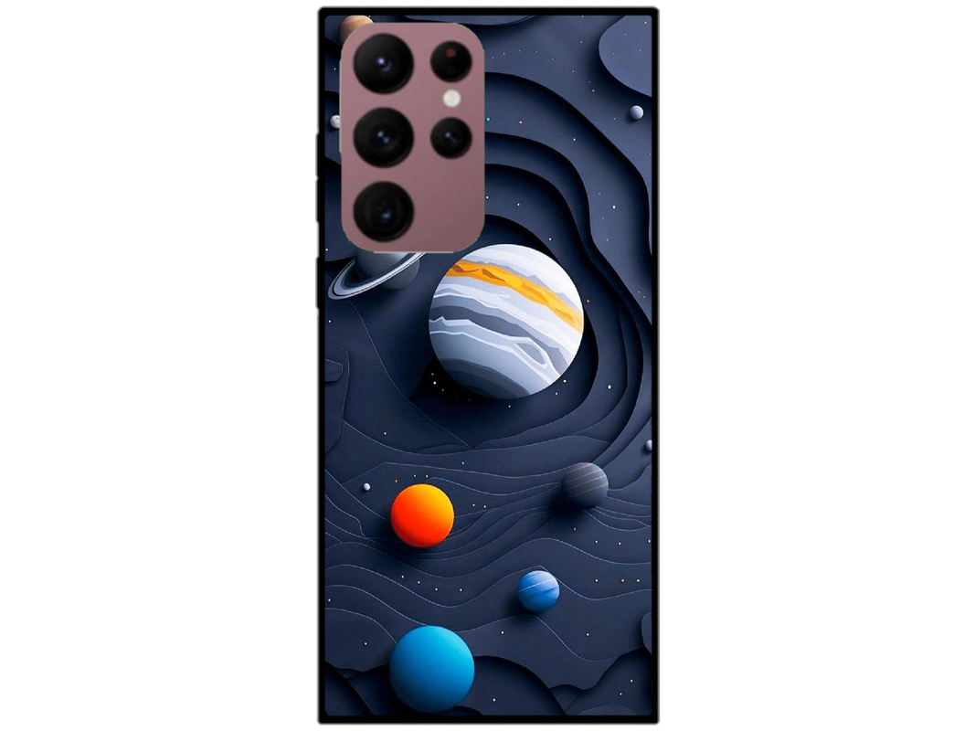Skin Cosmos, compatibil cu Samsung Galaxy S22 Ultra 5G, M0022