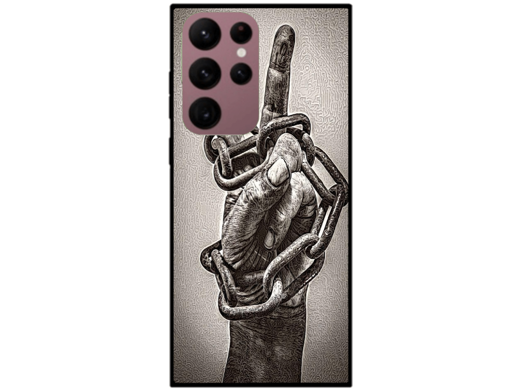 Skin Chains, compatibil cu Samsung Galaxy S22 Ultra 5G, M0081