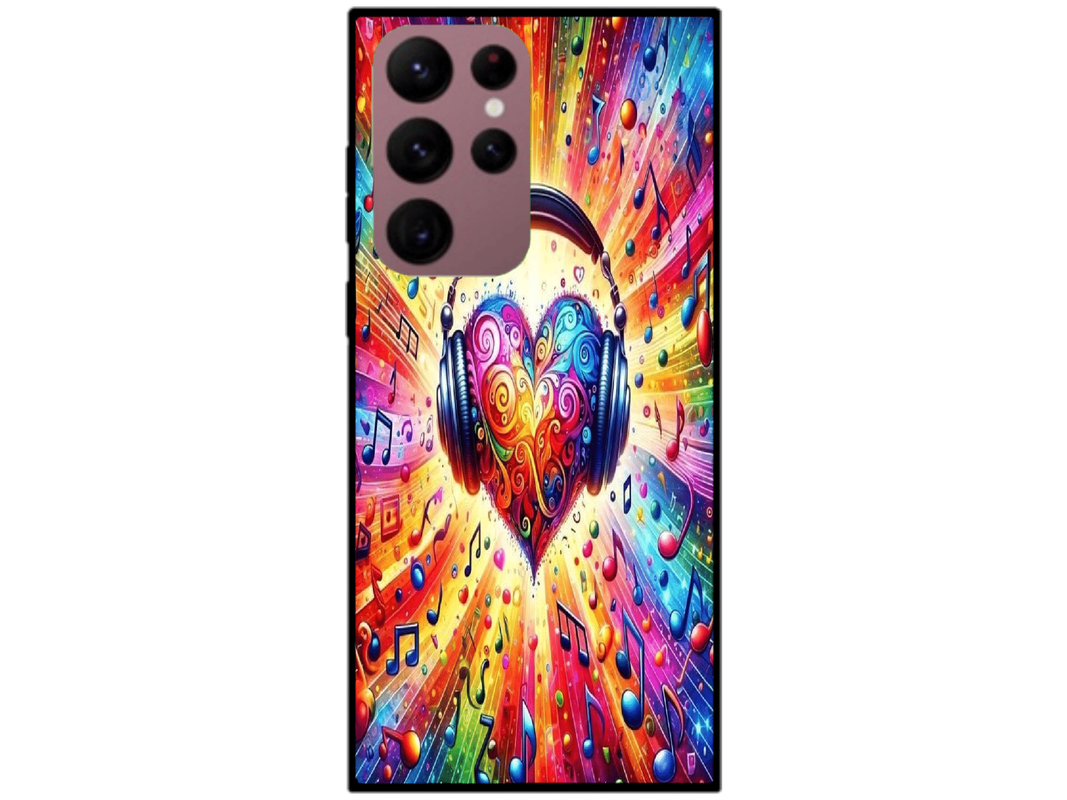 Skin Heart Song 1, compatibil cu Samsung Galaxy S22 Ultra 5G, M0086