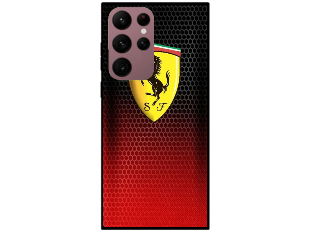 Skin Ferrari, compatibil cu Samsung Galaxy S22 Ultra 5G, M0110