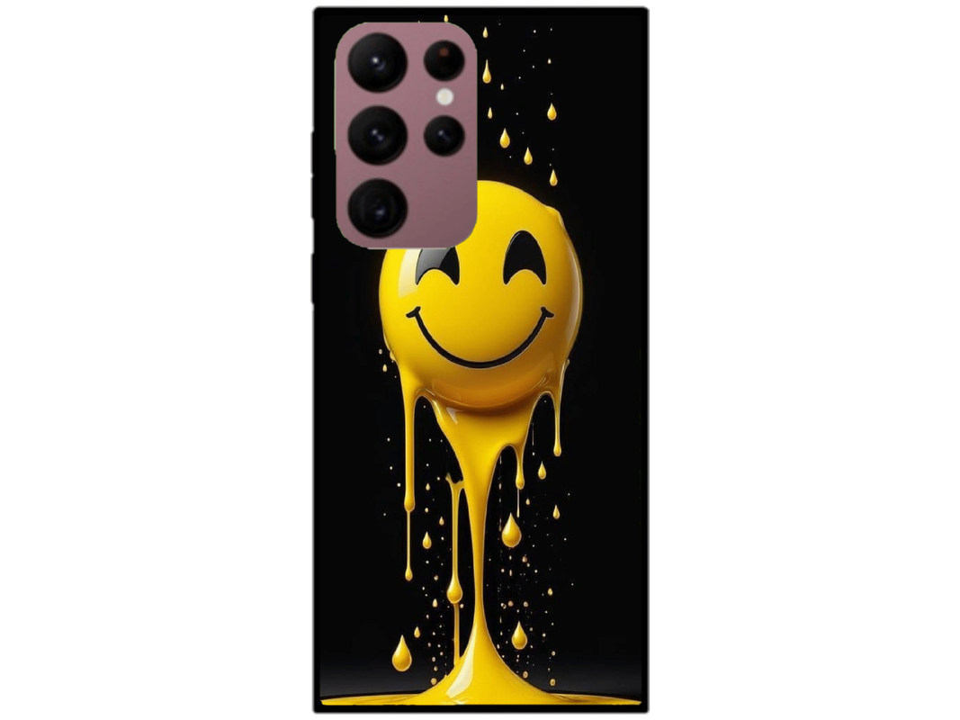 Skin Melting Smile 1, compatibil cu Samsung Galaxy S22 Ultra 5G, M0166