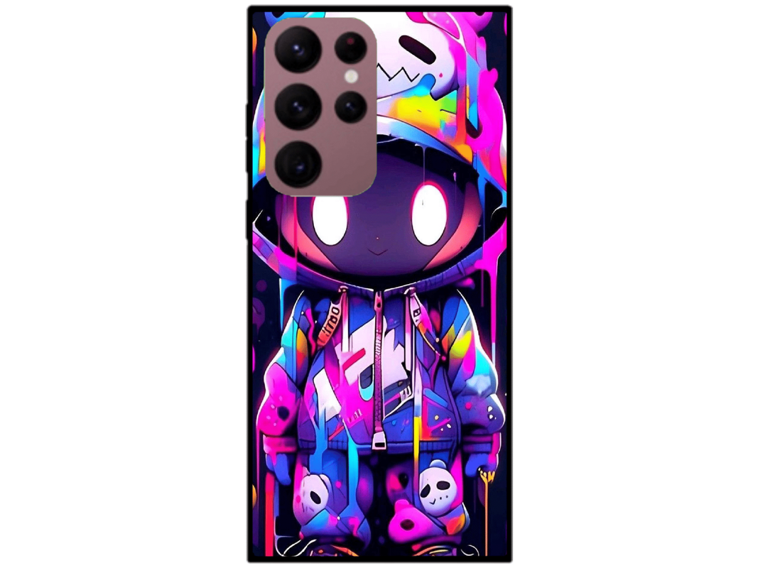 Skin Little Dude 3, compatibil cu Samsung Galaxy S22 Ultra 5G, M0181