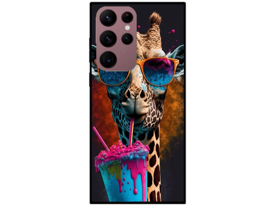 Skin Giraffe, compatibil cu Samsung Galaxy S22 Ultra 5G, M0195