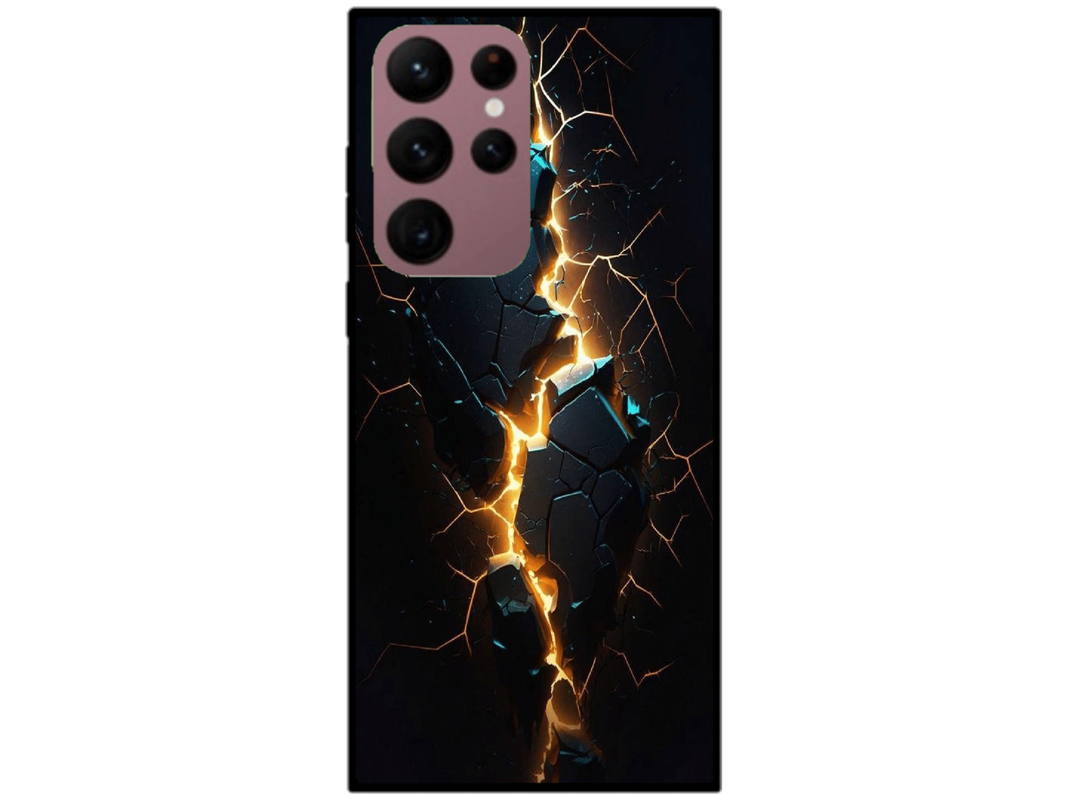 Skin Cracks 2, compatibil cu Samsung Galaxy S22 Ultra 5G, M0217