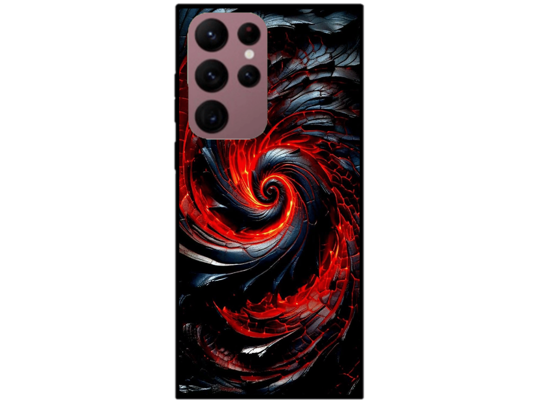 Skin Spiral, compatibil cu Samsung Galaxy S22 Ultra 5G, M0219