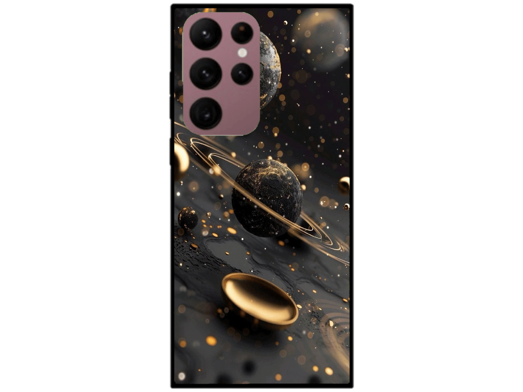 Skin Small Planets, compatibil cu Samsung Galaxy S22 Ultra 5G, M0224