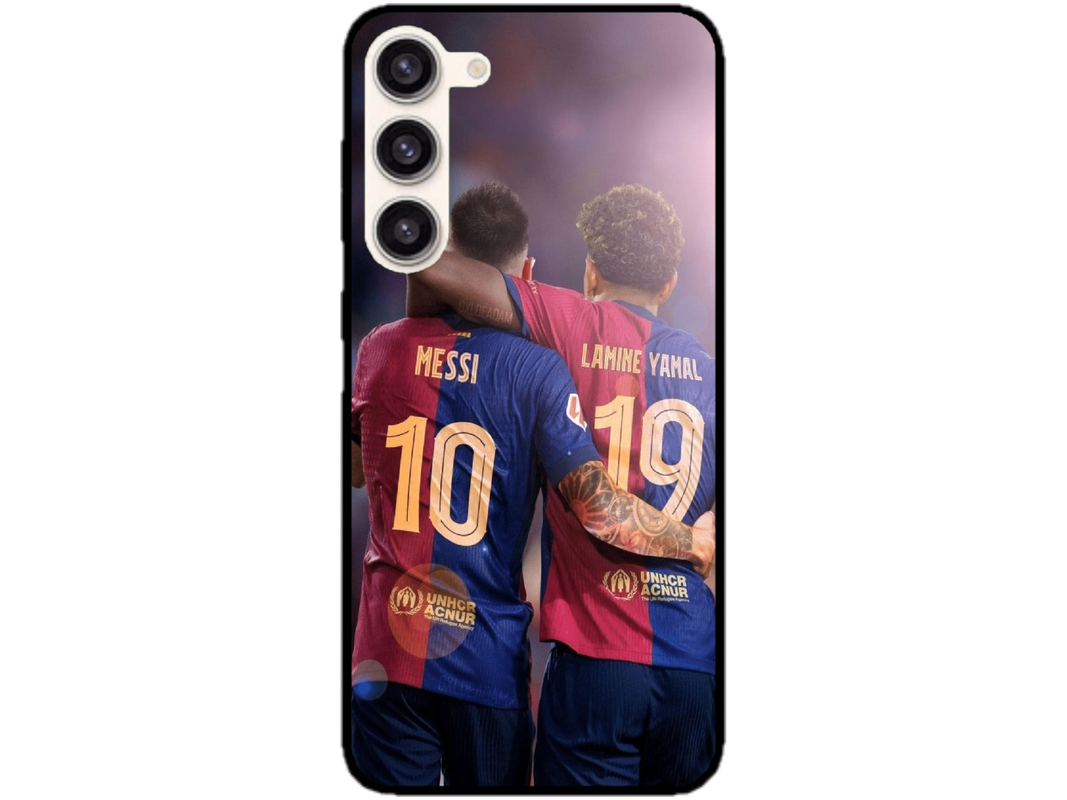 Skin Messi si Yamal, compatibil cu Samsung Galaxy S24, M0074